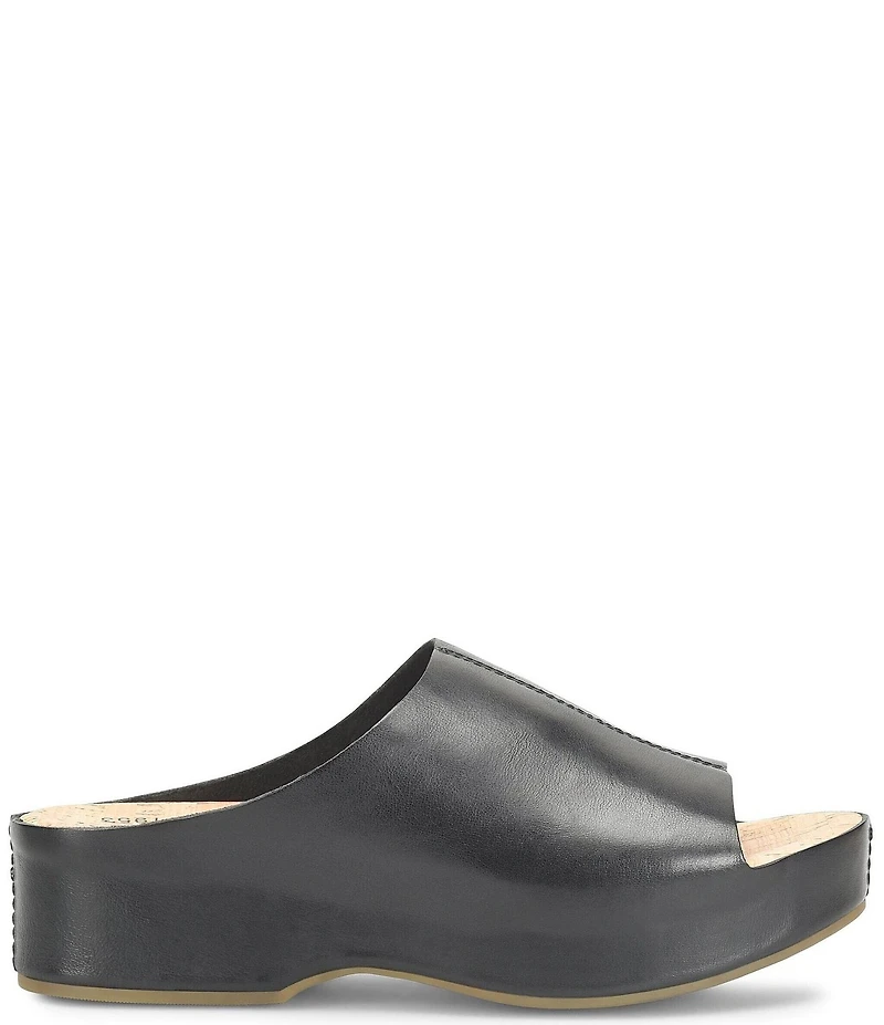 Kork-Ease Yazmin Leather Overlasted Slides