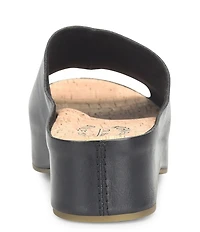 Kork-Ease Yazmin Leather Overlasted Slides