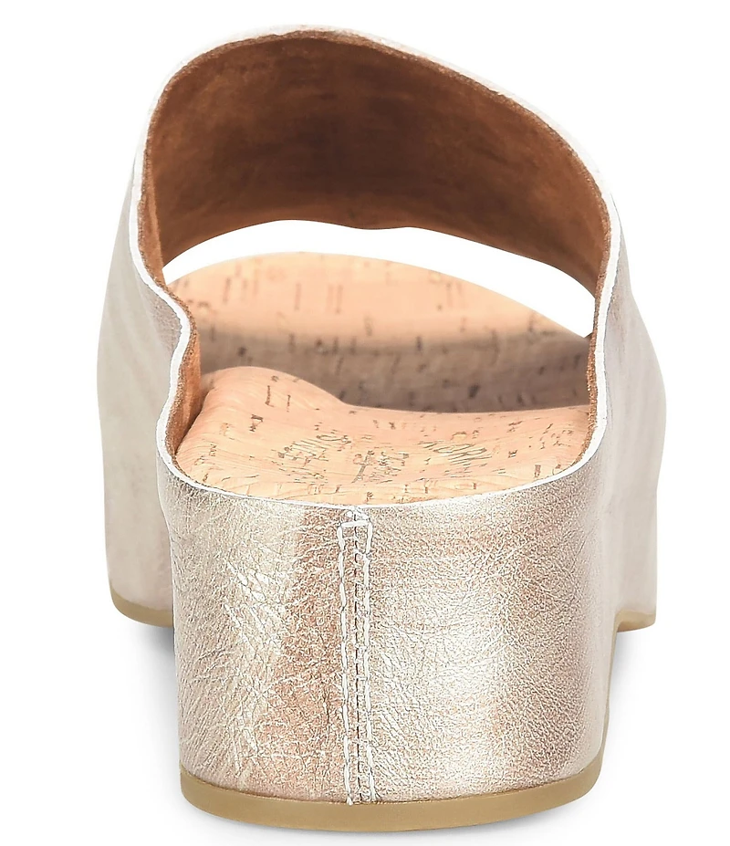Kork-Ease Yazmin Leather Overlasted Slides
