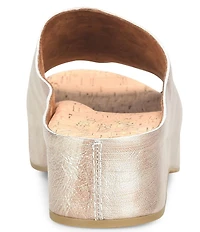 Kork-Ease Yazmin Leather Overlasted Slides