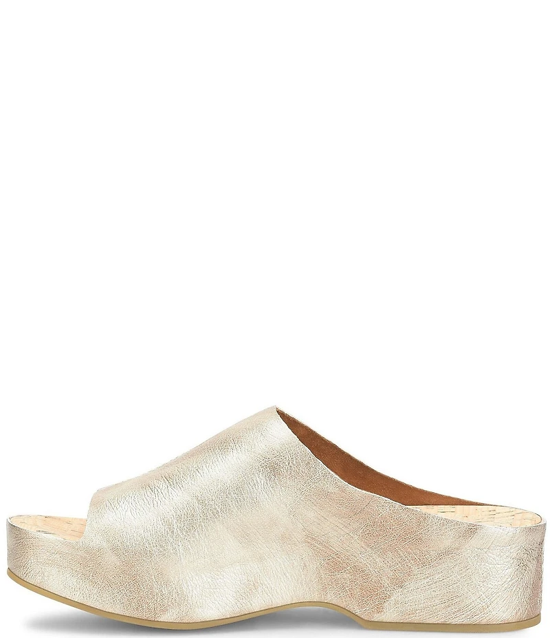 Kork-Ease Yazmin Leather Overlasted Slides