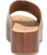 Kork-Ease Yazmin Leather Overlasted Slides