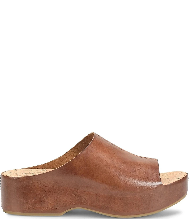Kork-Ease Yazmin Leather Overlasted Slides