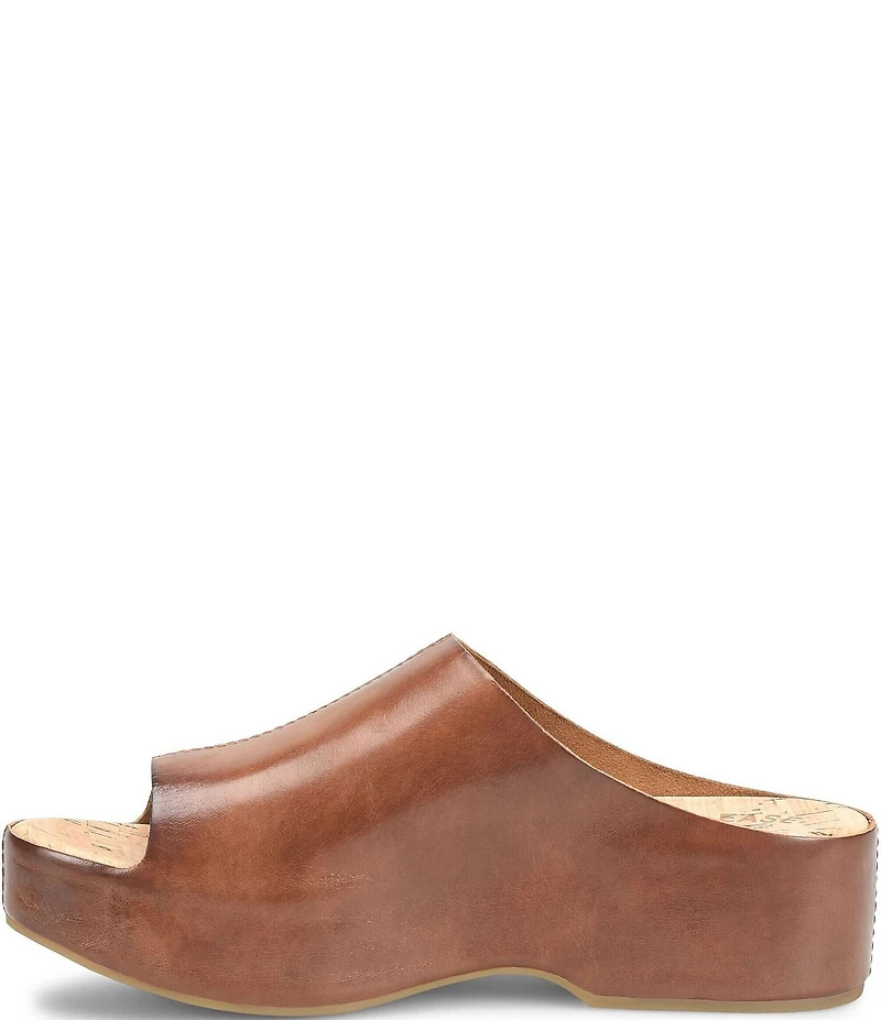 Kork-Ease Yazmin Leather Overlasted Slides