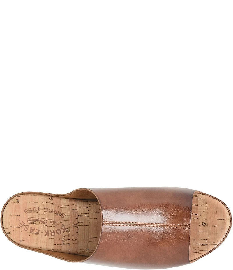 Kork-Ease Yazmin Leather Overlasted Slides