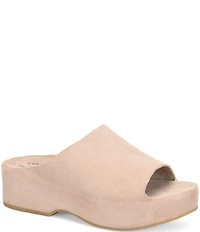 Kork-Ease Yazmin Suede Overlasted Slide Sandals