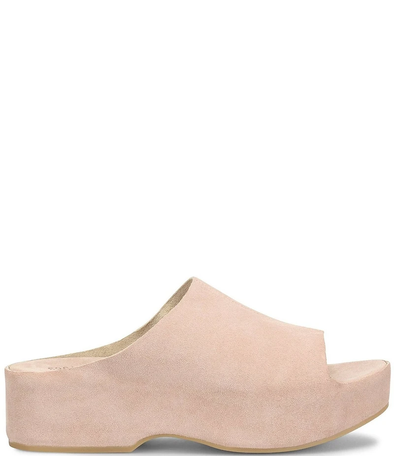 Kork-Ease Yazmin Suede Overlasted Slide Sandals