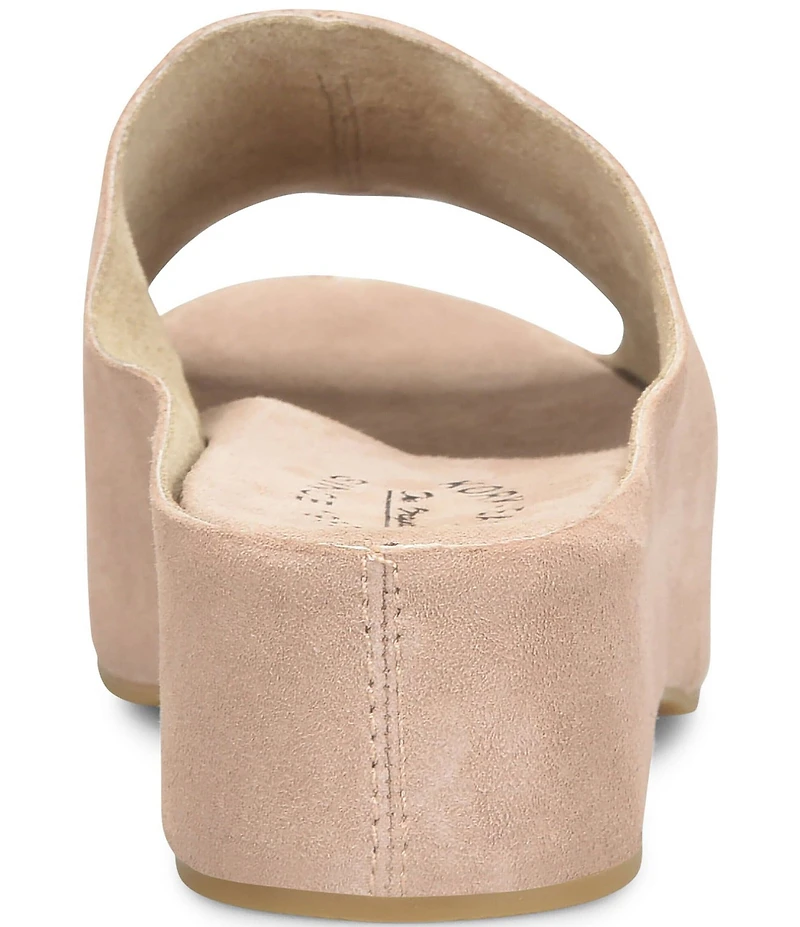 Kork-Ease Yazmin Suede Overlasted Slide Sandals