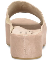 Kork-Ease Yazmin Suede Overlasted Slide Sandals
