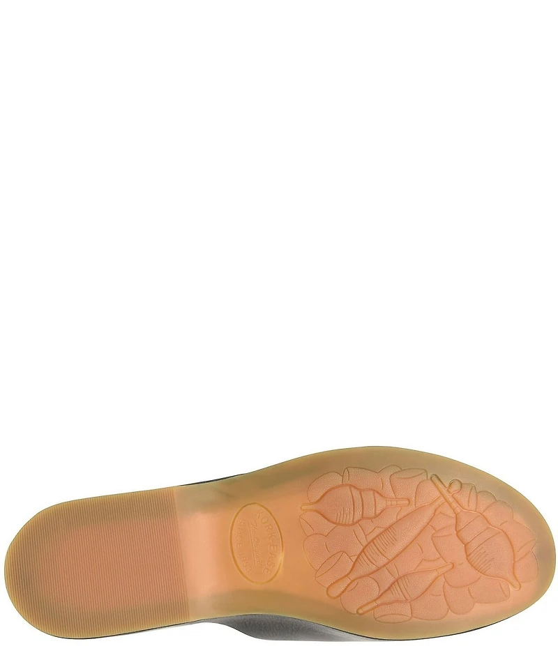 Kork-Ease York Leather Buckle Hardware Platform Slide Sandals