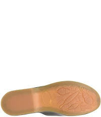 Kork-Ease York Leather Buckle Hardware Platform Slide Sandals