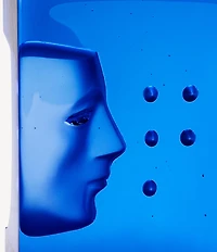 Kosta Boda Azur Collection Look Blue Bertil Vallien Figurine