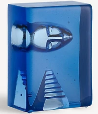 Kosta Boda Azur Stairs Bertil Vallien Blue Figurine