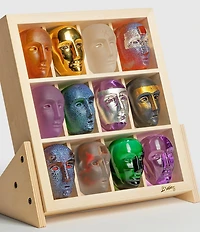 Kosta Boda Brains I See You Glass Sculpture