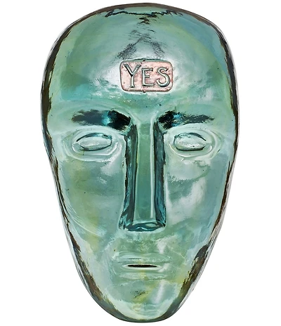 Kosta Boda Companion Yes Face Sculpture