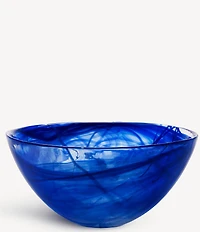 Kosta Boda Contrast Blue on Blue Bowl