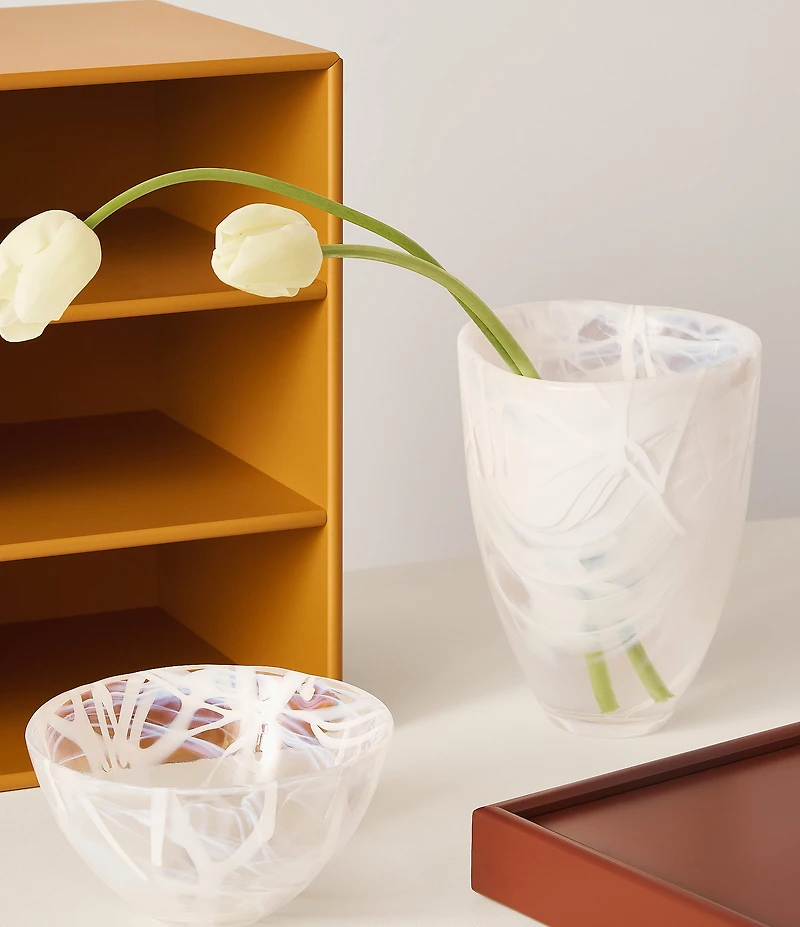 Kosta Boda Contrast Tall Vase