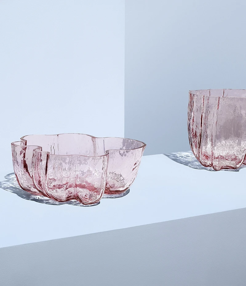 Kosta Boda Crystal Crackle Bowl