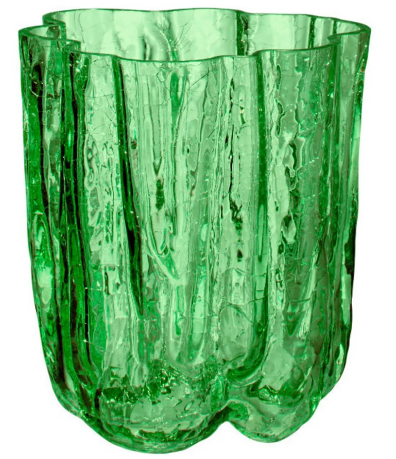 Kosta Boda Crackle Small Vase