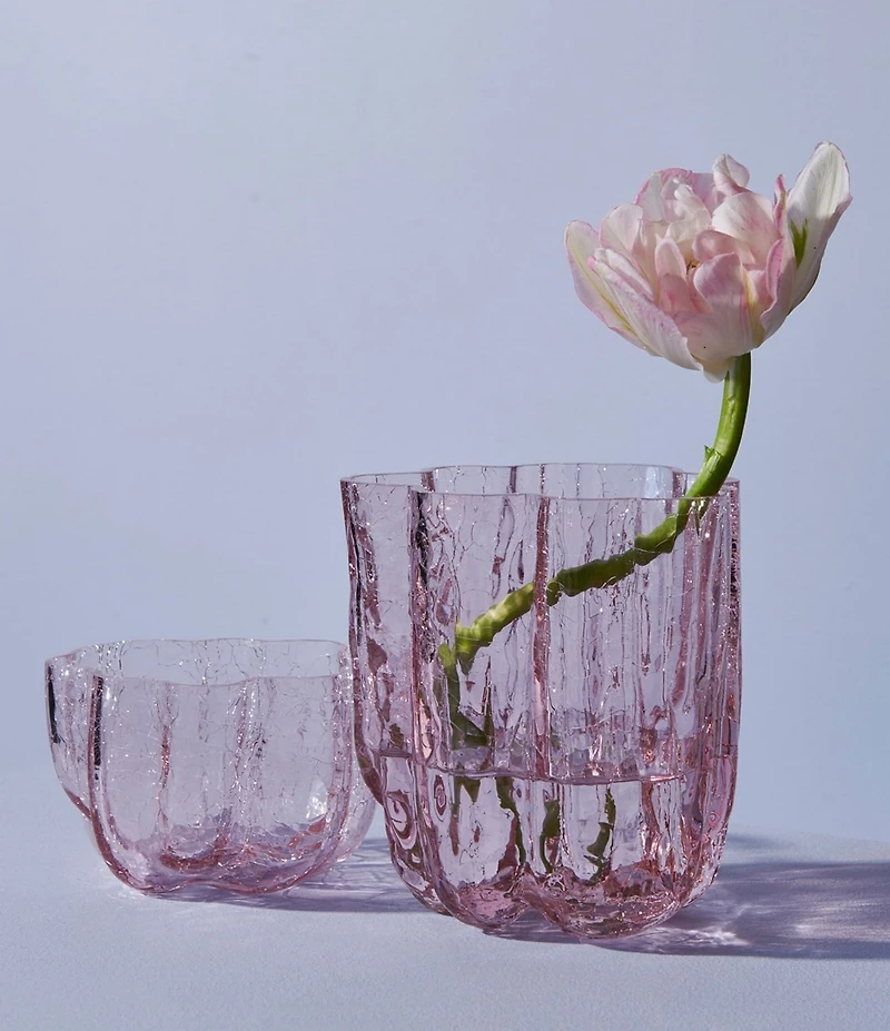 Kosta Boda Crackle Small Vase