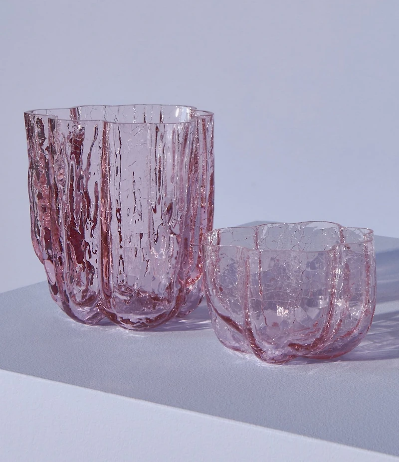 Kosta Boda Crackle Small Vase