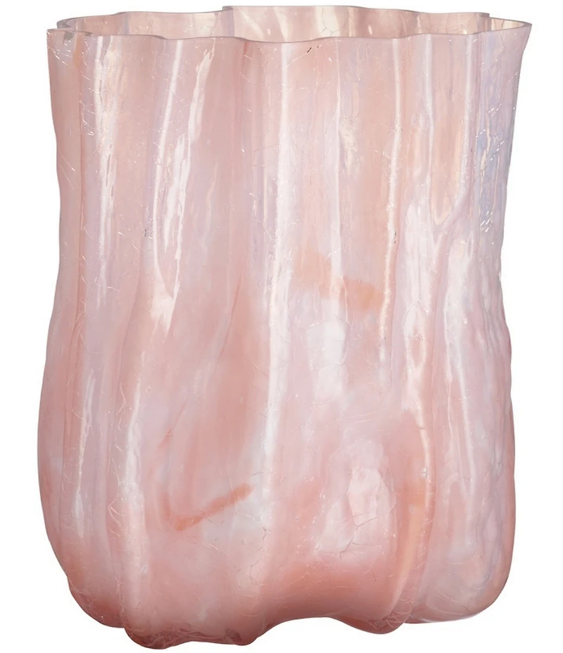 Kosta Boda Crackle Tall Vase