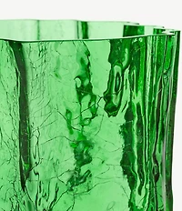 Kosta Boda Crystal Crackle Tall Vase
