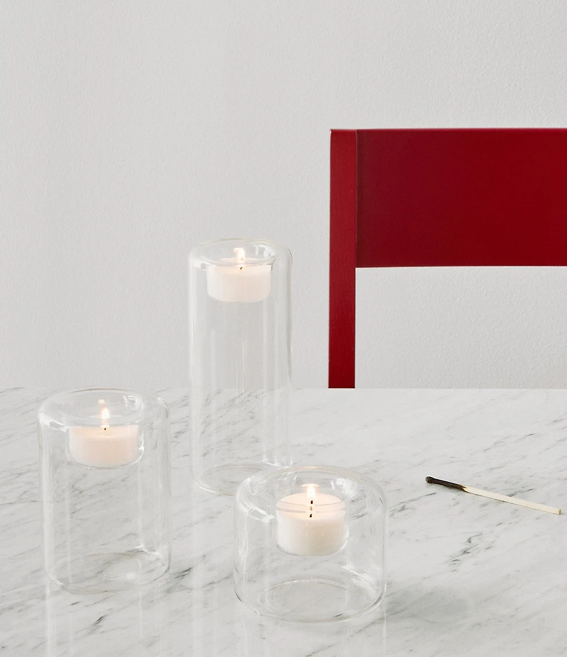 Kosta Boda Happy Votive Collection - Set of 3