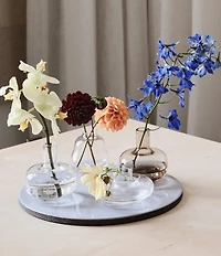 Kosta Boda Kappa Mini Vase Brown