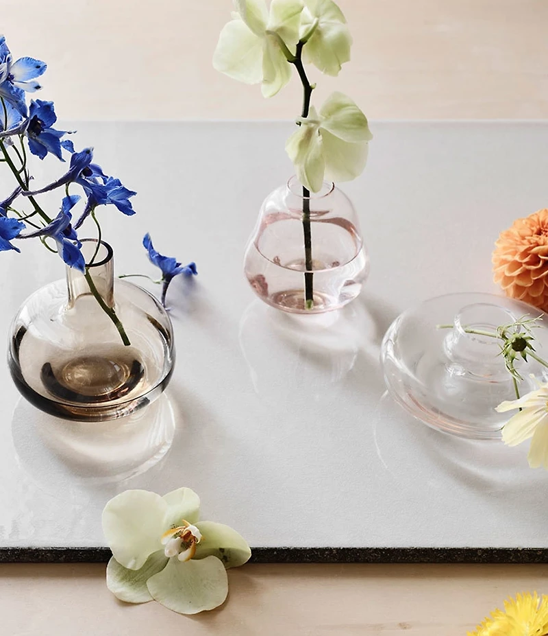 Kosta Boda Kappa Mini Vase Brown