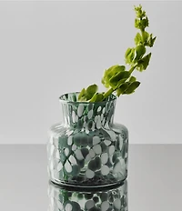 Kosta Boda Meadow Collection Green Summer Vase, Small