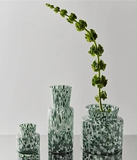 Kosta Boda Meadow Collection Green Summer Vase, Small