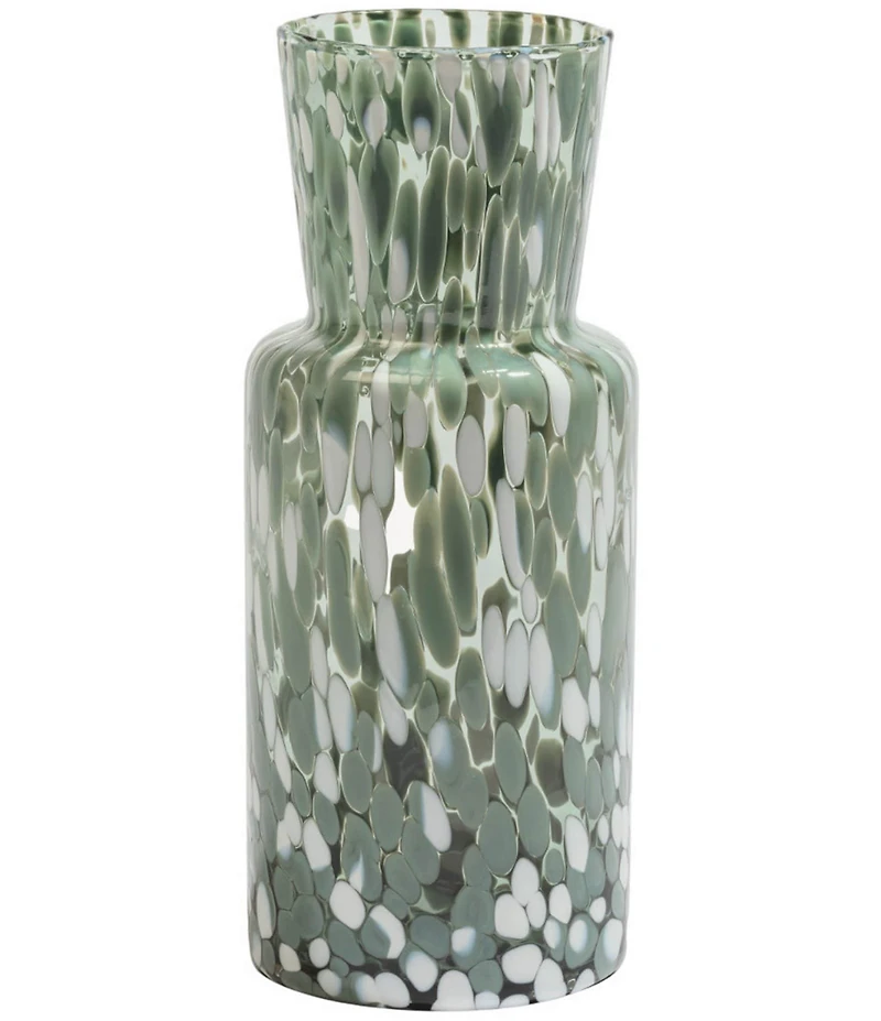 Kosta Boda Meadow Collection Tall Green Summer Vase, Large