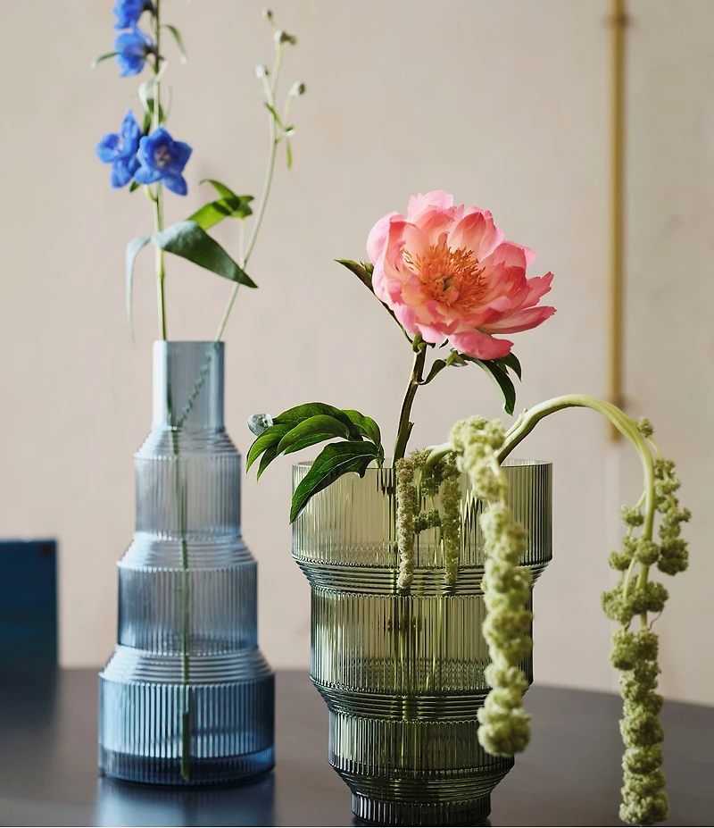 Kosta Boda Pavilion Blue XL Vase