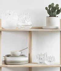 Kosta Boda Polar Clear Small Votive Candle Holder