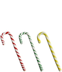 Kosta Boda Polka Candy Cane, Set of 3