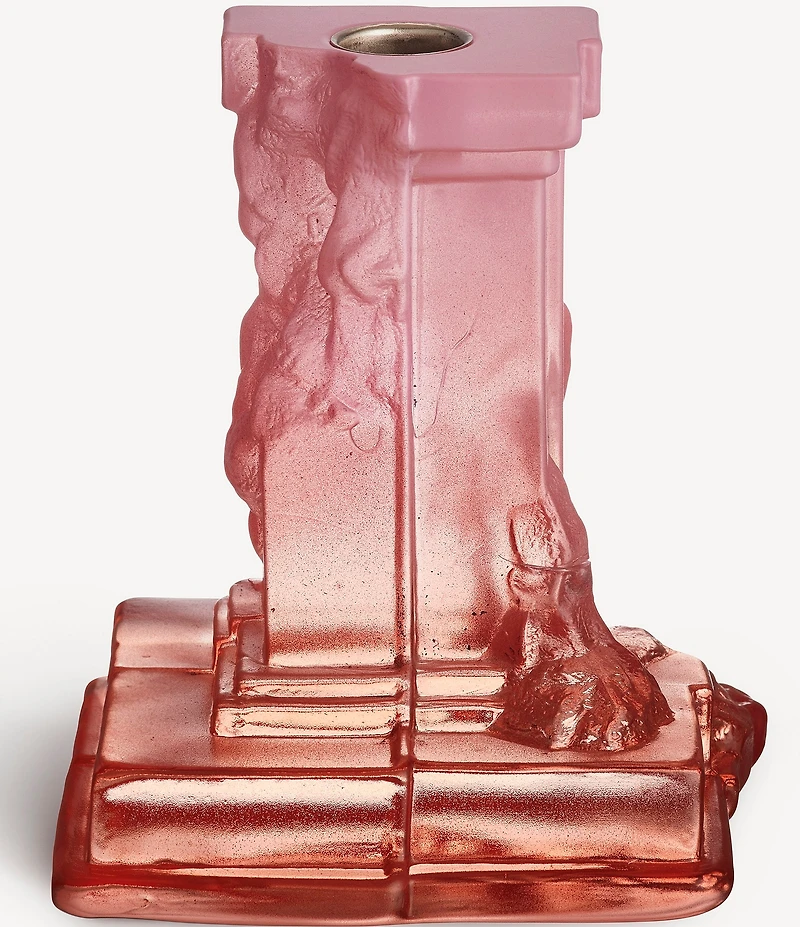 Kosta Boda Rocky Baroque Medium Candlestick