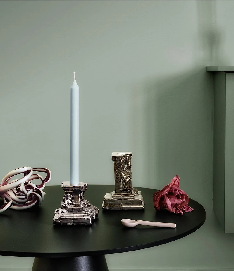 Kosta Boda Rocky Baroque Small Candlestick