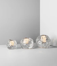 Kosta Boda Snowball Votives, Set of 3