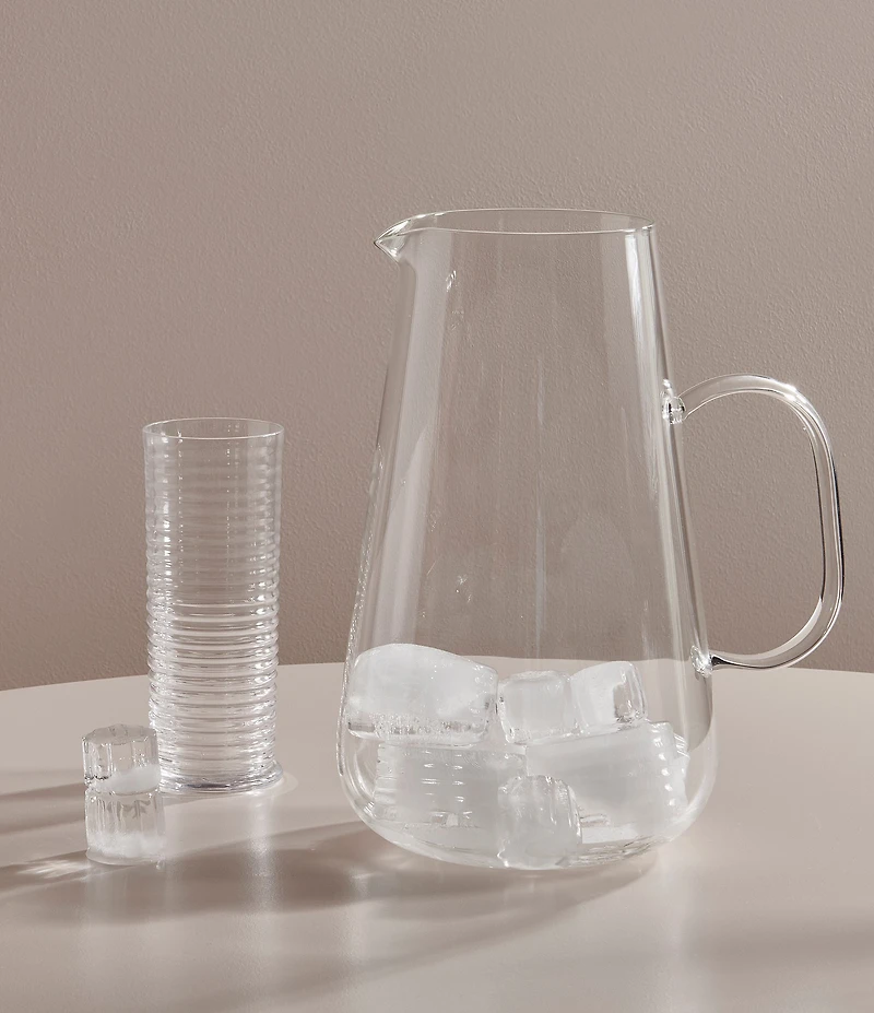 Kosta Boda Viva Rippled Highball Glasses, Set of 2