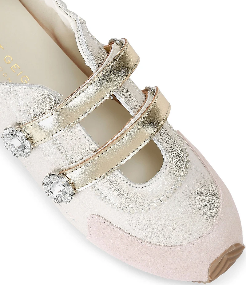 Kurt Geiger Islington Multi Jewel Ornamented Mary Jane Sneakers