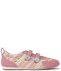Kurt Geiger Islington Tweed Jewel Ornamented Mary Jane Sneakers
