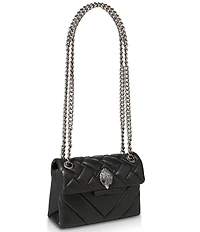 Kurt Geiger London Kensington Mini Quilted Leather Crossbody Bag