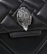 Kurt Geiger London Kensington Mini Quilted Leather Crossbody Bag