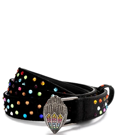 Kurt Geiger London .78#double; Velvet Eagle Belt