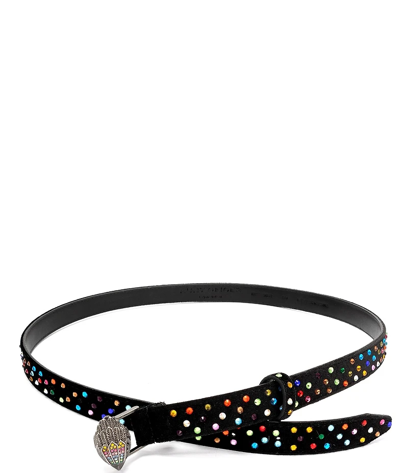 Kurt Geiger London .78#double; Velvet Eagle Belt