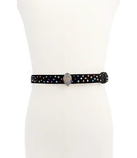 Kurt Geiger London .78#double; Velvet Eagle Belt