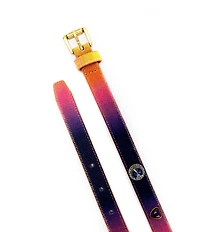 Kurt Geiger London 0.78#double; Ombre Octavia and Heart Studded Belt