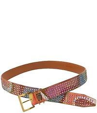 Kurt Geiger London 1.18#double; Swirl Hotfix Embellished Belt