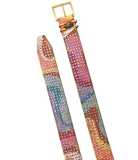 Kurt Geiger London 1.18#double; Swirl Hotfix Embellished Belt